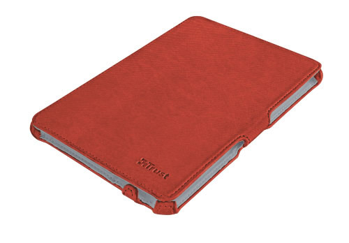 Stile Hardcover Skin Folio Stand For Ipad Mini Rojo